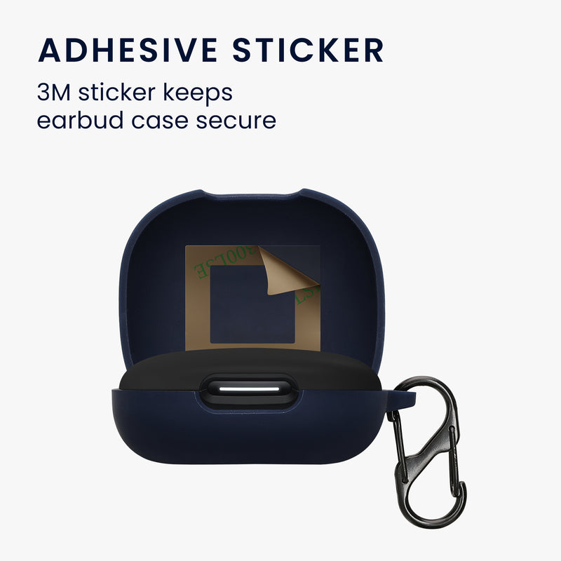 kwmobile Schutzhülle für Anker Soundcore Sport X20 Hülle - TPU Case für Kopfhörer Ladecase - stoßfestes Cover mit Karabiner