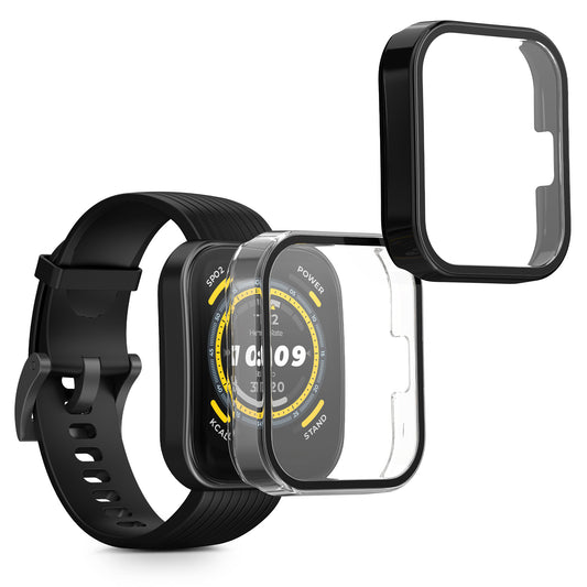 Case compatible with 22mm Amazfit Bip 6 / Bip 5 Unity / Bip 5 / GTS 3 / Balance 2 / Helio Strap