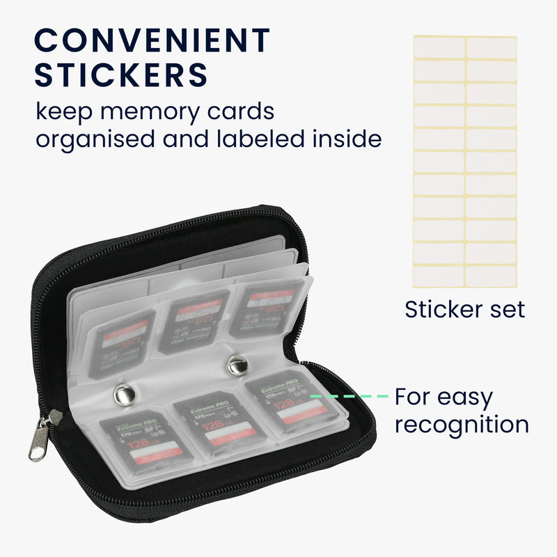 Card Pouch for Micro SD / SD / SDHC
