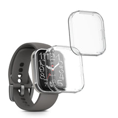 2x Silicone Full Body Case for 22mm Amazfit Bip 6 / Bip 5 Unity / Bip 5 / GTS 3 / Balance 2 / Helio Strap