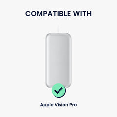 Apple Vision Pro Battery Holder with Belt Clip and Shoulder Strap