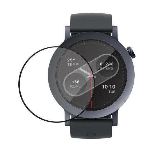 kwmobile 2x Transparente Displayschutzfolie kompatibel mit CMF by Nothing Watch Pro 2 (D398) Folie - Schutzfolie für Fitness Tracker - robuster Displayschutz Transparent  