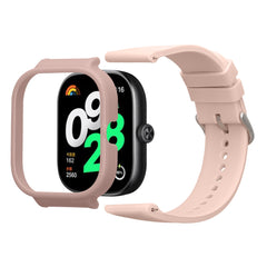 Xiaomi Redmi Watch 4 2x Silicone Replacement Strap with Protective Frame Inner Length 14 - 22 cm