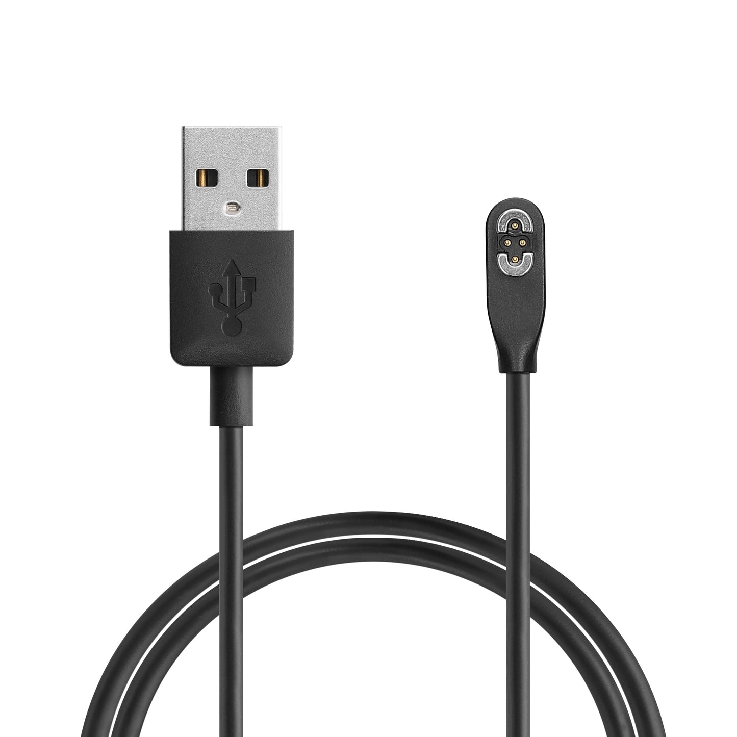 kwmobile Smartwatch Ladekabel für AfterShokz OpenSwim Pro S710 USB Ladekabel für Smartwatch - Smart Watch Aufladekabel - Fitnesstracker Ersatzkabel - Schwarz Schwarz  