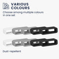 kwmobile Smart Watch Band Halterung für 24mm Smartwatch Strap Armbandhalterung Bandschlaufe für Fitness Tracker und Smart Uhr
