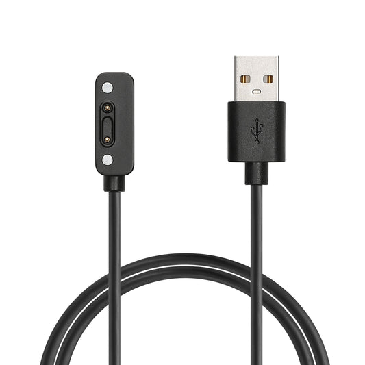 kwmobile Smartwatch Ladekabel für Xplora X6 Play / X6 Pro USB Ladekabel für Smartwatch - Smart Watch Aufladekabel - Fitnesstracker Ersatzkabel - Schwarz Schwarz  