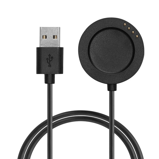 kwmobile Smartwatch Ladekabel für Xiaomi Watch S4 Sport USB Ladekabel für Smartwatch - Smart Watch Aufladekabel - Fitnesstracker Ersatzkabel - Schwarz Schwarz  