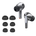kwmobile 6x Silikonaufsätze für Samsung Galaxy Buds 3 Pro - Ersatz Ohrstöpsel in 3 Größen - Ear Tips für In-Ear Kopfhörer - Zubehör Ersatzpolster in Grau Grau  