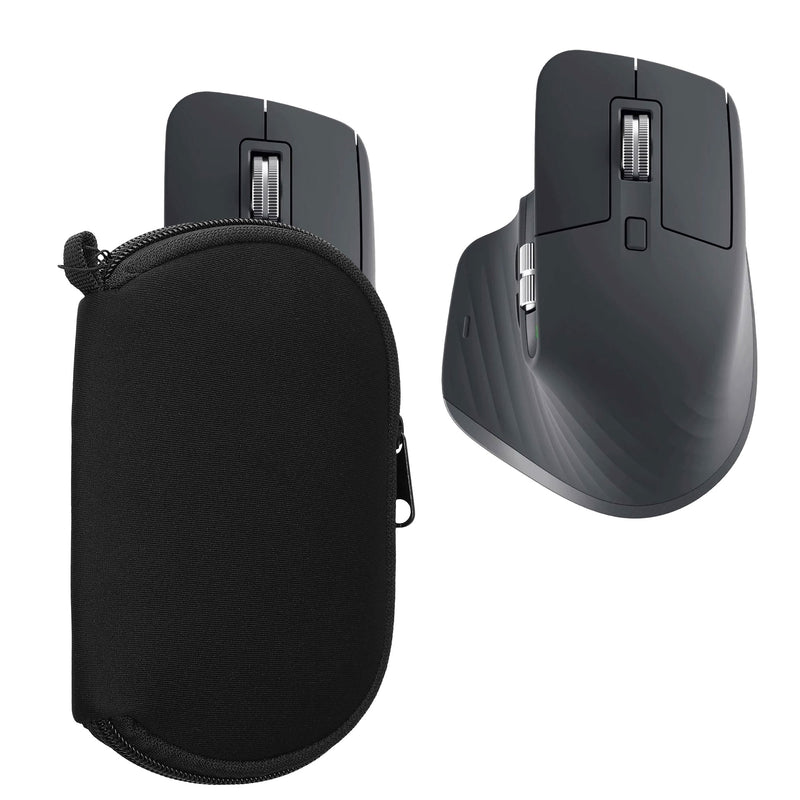 kwmobile Hülle für Logitech MX Master 3 / Master 3S / Master 2S Hülle - Mouse Case - Schutzhülle für PC Maus - Transporttasche Zubehör
