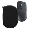 kwmobile Hülle für Logitech MX Master 3 / Master 3S / Master 2S Hülle - Mouse Case - Neopren Tasche - Schutzhülle für PC Maus - Transporttasche Zubehör - Schwarz Schwarz  