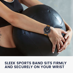 kwmobile Ersatzarmband kompatibel mit Amazfit Active Edge (A2212) Armband - Sportarmband mit Uhrenverschluss