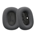 kwmobile 2x Ohrpolster für Apple AirPods Max / AirPods Max 2 Polster - Ersatz Kopfhörer Polster aus Mesh für Over Ear Headphones Dunkelgrau Dunkelgrau  