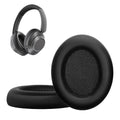kwmobile 2x Ohr Polster für EarFun Wave Pro Ohrpolster - Ersatz Ohrpolster - Kopfhörer Ersatzteile - Kopfhörer Ersatzpolster für Over Ear Headphones Schwarz  