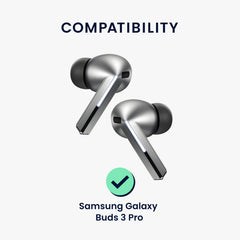 kwmobile Aufsätze für Samsung Galaxy Buds 3 Pro / Galaxy Buds 4 Pro Ersatz Ohrstöpsel - Ear Tips für In-Ear Kopfhörer