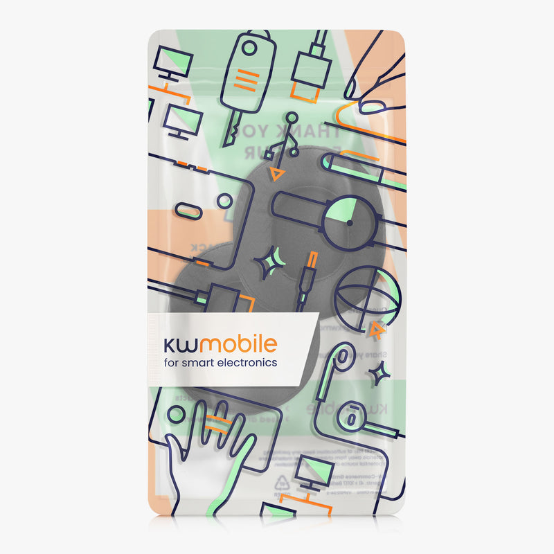 kwmobile Ohr Polster für OneOdio A70 / A71 - Ersatz Kopfhörer Ersatzteile Over Ear Headphones