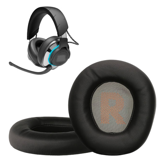 kwmobile 2x Ohr Polster für JBL Quantum 810 Ohrpolster - Ersatz Ohrpolster - Kopfhörer Ersatzteile - Kopfhörer Ersatzpolster für Over Ear Headphones Schwarz  