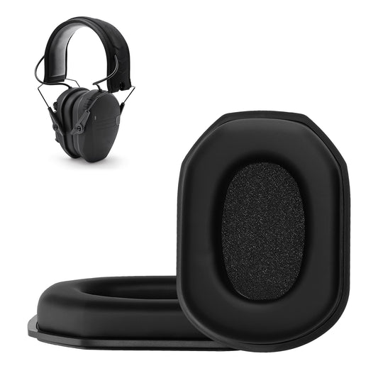 kwmobile 2x Ohr Polster für Walker's Razor Ohrpolster - Ersatz Ohrpolster - Kopfhörer Ersatzteile - Kopfhörer Ersatzpolster für Over Ear Headphones Schwarz  