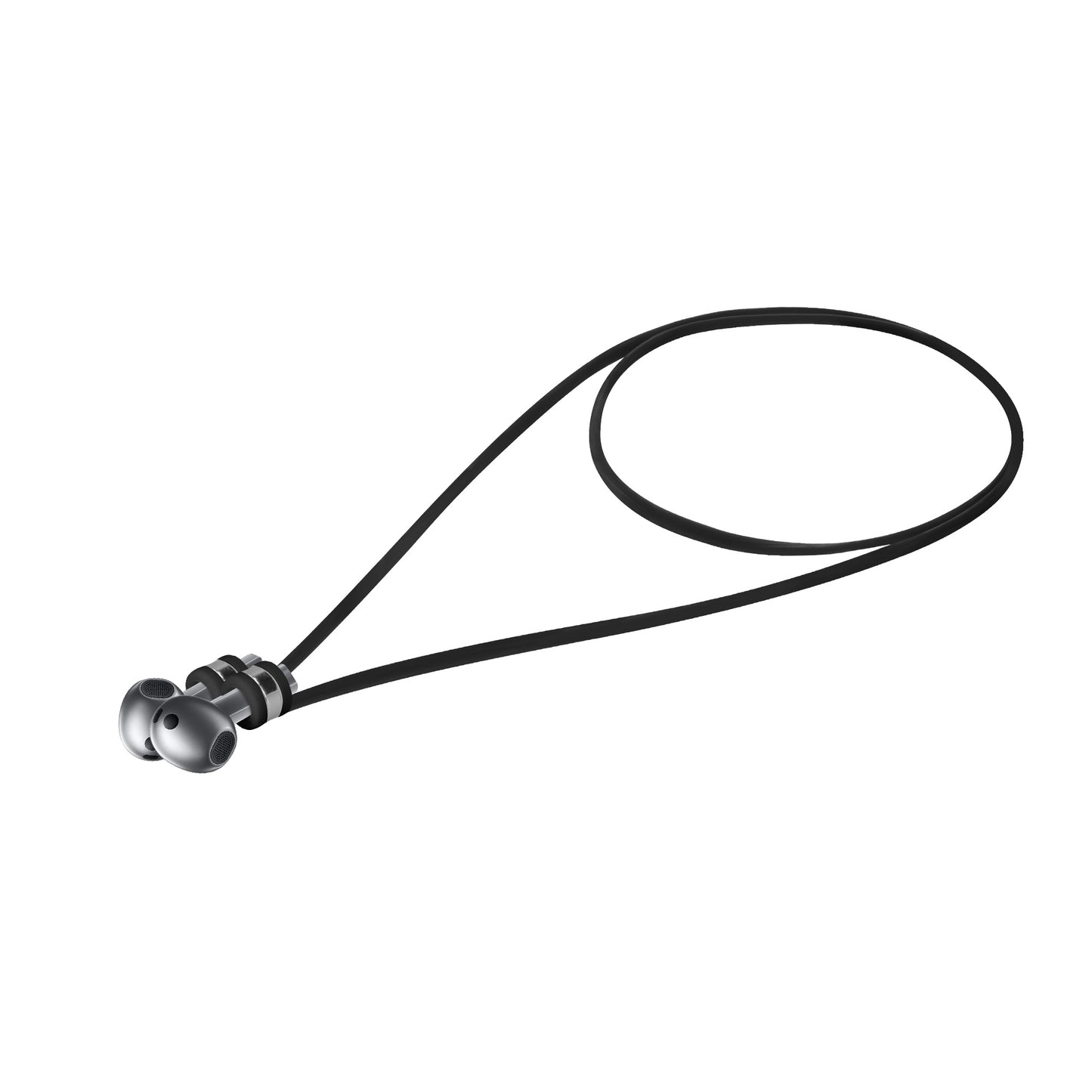 kwmobile Magnetisches Kopfhörer Halteband für Samsung Galaxy Buds 3 / Soundcore P20i / Wave Beam / Fun Air Pro 4 Zubehör - Headphones Anti Lost Gurt zum Joggen - 80cm Kopfhörer Halterung - Schwarz Schwarz  