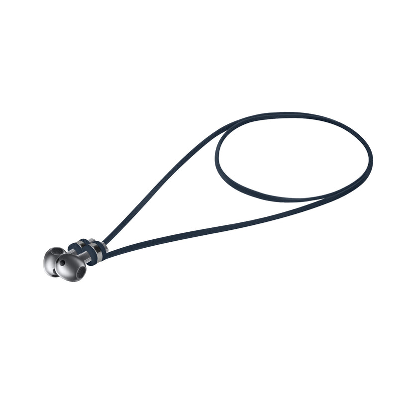 kwmobile Magnetisches Kopfhörer Halteband für Samsung Galaxy Buds 3 / Soundcore P20i / Wave Beam / Fun Air Pro 4 Zubehör - Headphones Anti Lost Gurt zum Joggen - 80cm Kopfhörer Halterung - Blau Blau  