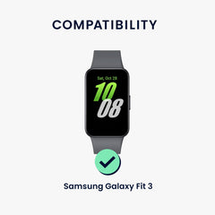 kwmobile Sportarmband kompatibel mit Samsung Galaxy Fit 3 Armband - Großes Set Smartwatch Armband - [dsg01] - Sonstiges