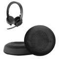 kwmobile 2x Ohr Polster für Logitech Zone 900 / Zone Wireless Plus Ohrpolster - Ersatz Ohrpolster - Kopfhörer Ersatzteile - Kopfhörer Ersatzpolster für Over Ear Headphones Schwarz  