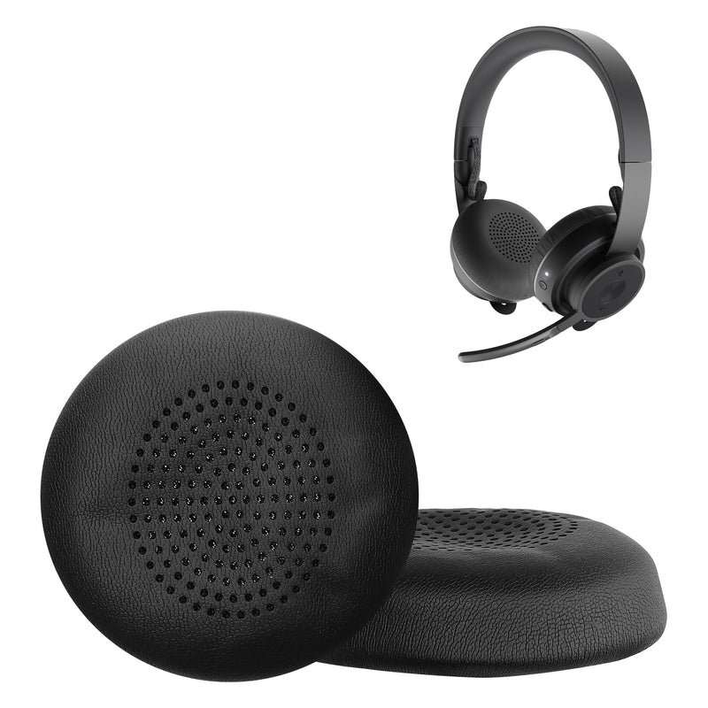 kwmobile Ohr Polster für Logitech Zone 900 / Zone Wireless Plus Ohrpolster Ersatz Ohrpolster Kopfhörer Ersatzteile Kopfhörer Ersatzpolster für Over Ear Headphones