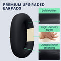 kwmobile Ohr Polster für Sony WH-1000XM6 Ohrpolster Ersatz Ohrpolster Kopfhörer Ersatzteile Kopfhörer Ersatzpolster Over Ear Headphones