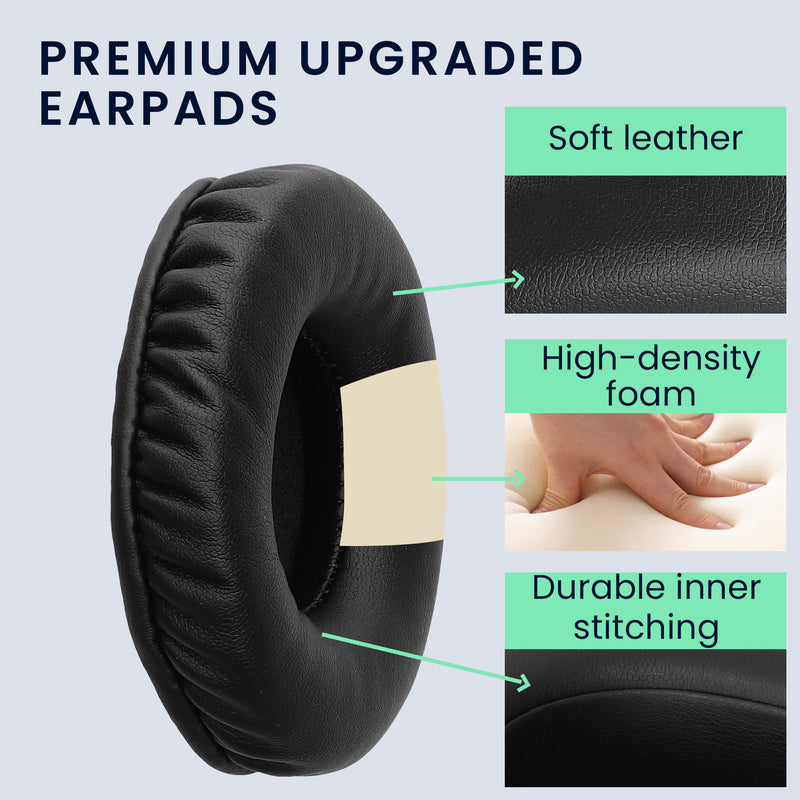 kwmobile Ohr Polster für Pioneer DJ HDJ-CUE1 Ohrpolster Ersatz Ohrpolster Kopfhörer Ersatzteile Kopfhörer Ersatzpolster Over Ear Headphones