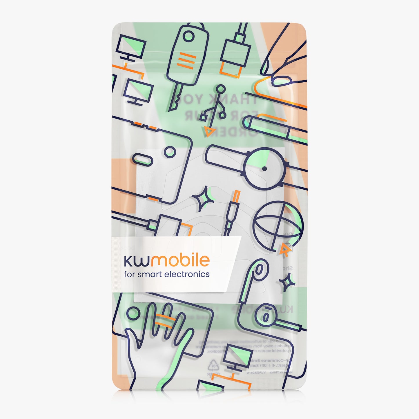 kwmobile Mouse Feet Sticker kompatibel mit Logitech G502 X Plus Ersatz Glider - Mausfüße passgenau - Maus Glides