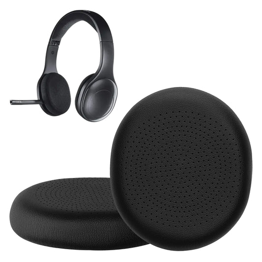 kwmobile 2x Ohr Polster für Logitech H800 Ohrpolster - Ersatz Ohrpolster - Kopfhörer Ersatzteile - Kopfhörer Ersatzpolster für Over Ear Headphones Schwarz  