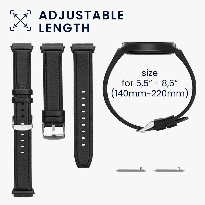 kwmobile Uhrenarmband für Xiaomi Redmi Watch 3 Active / Redmi Watch 3 Lite Armband - Ersatzarmband für Fitnesstracker mit Uhrenverschluss - Wechselarmband Smartwatch