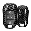Peugeot Citroen 3-Button Flip Car Key Cover