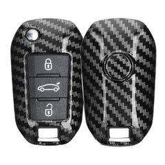 Peugeot Citroen 3-Button Flip Car Key Cover