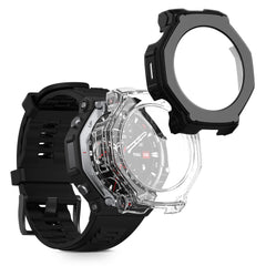 Amazfit T-Rex3 Pro 48mm Full-Body Case with Tempered Glass Screen Protector 2x