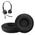 kwmobile 2x Ohr Polster für Jabra Engage 50 / Engage 30 Ohrpolster - Ersatz Ohrpolster - Kopfhörer Ersatzteile - Kopfhörer Ersatzpolster für Over Ear Headphones Schwarz  