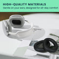 kwmobile Ohr Polster für Beyerdynamic AVENTHO 300 Ohrpolster Ersatz Kopfhörer Ersatzteile Over Ear Headphones