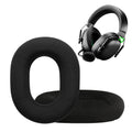 kwmobile 2x Mesh Polyester Ohr Polster für Razer BlackShark V3 Pro Ohrpolster - Ersatz Ohrpolster - Kopfhörer Ersatzteile - Kopfhörer Ersatzpolster für Over Ear Headphones Schwarz  