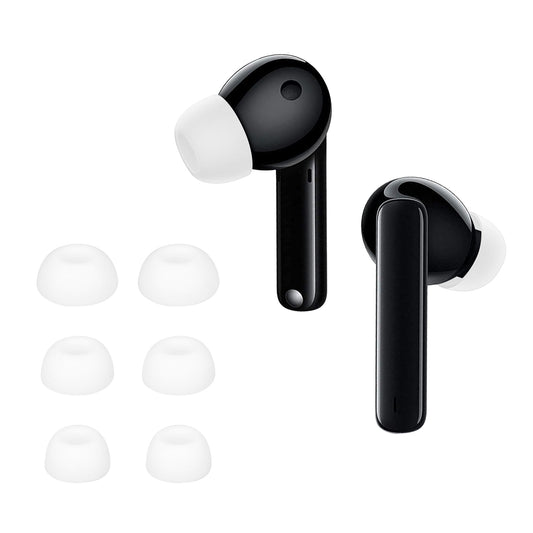 kwmobile 6x Silikonaufsätze für Huawei Freebuds 4i - Ersatz Ohrstöpsel in 3 Größen - Ear Tips für In-Ear Kopfhörer - Zubehör Ersatzpolster in Weiß Weiß  