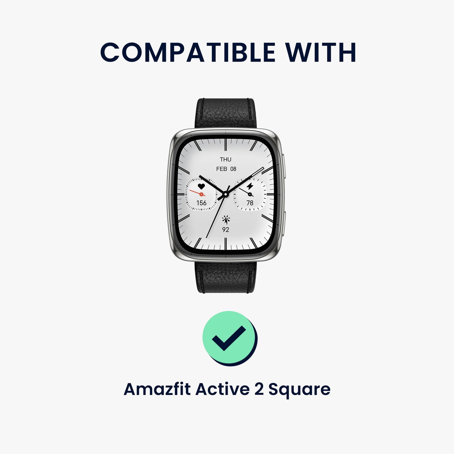 Cover for Amazfit Active 2 Square Case