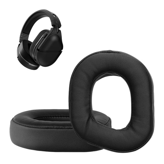 kwmobile 2x Ohr Polster für TurtleBeach Stealth 700 Gen 2 Ohrpolster - Ersatz Ohrpolster - Kopfhörer Ersatzteile - Kopfhörer Ersatzpolster für Over Ear Headphones Schwarz  