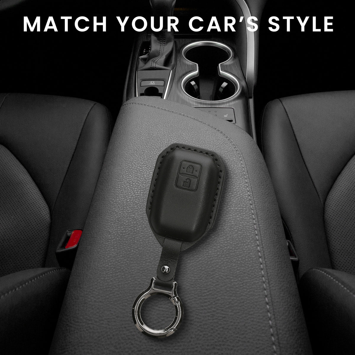 Suzuki 2-Tasten Autoschlüssel Keyless Go Schlüsselhülle KWM000041FF001C