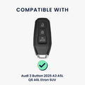Audi 3-Tasten 2025 A3 A5L Q6 A6L Etron SUV Autoschlüssel Schlüsselhülle KWM000041FG001C