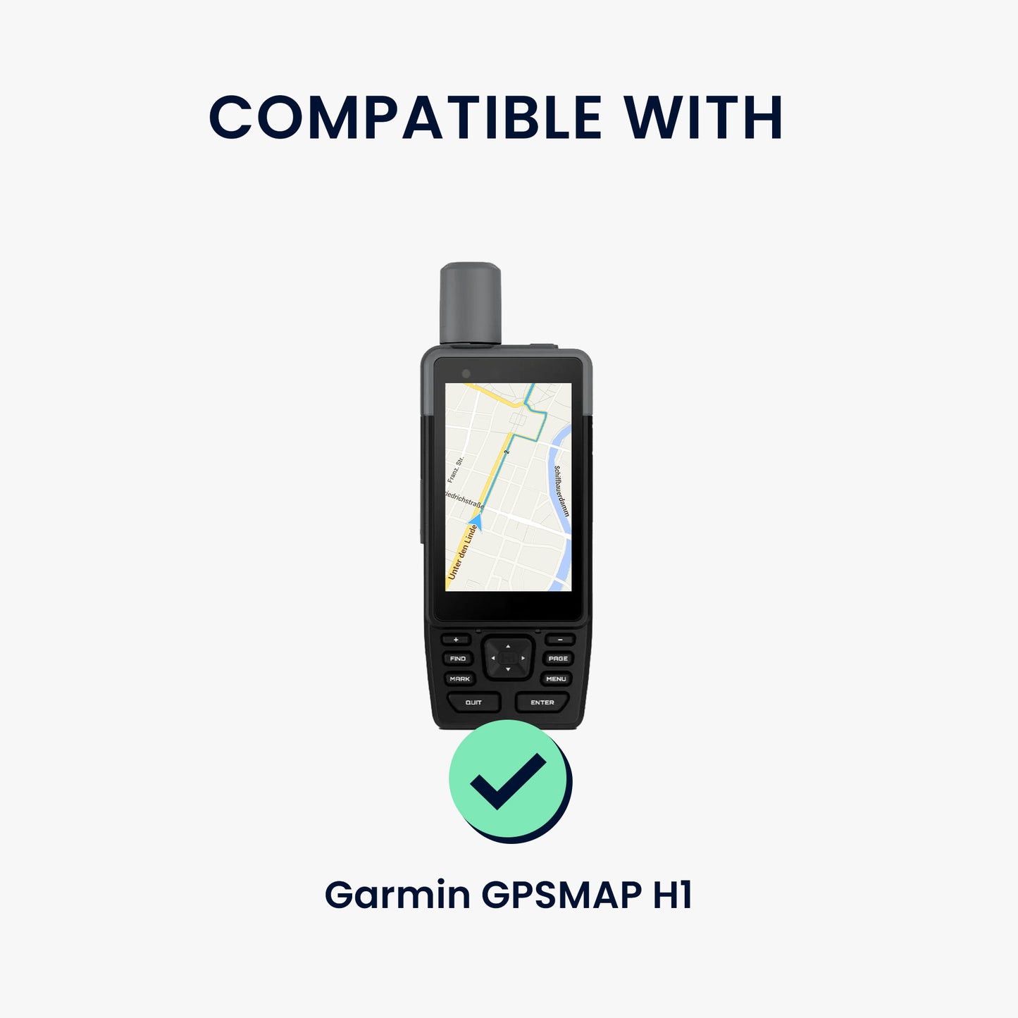 kwmobile Hülle für Garmin GPSMAP H1 Schutzhülle - Hülle für GPS Handgerät