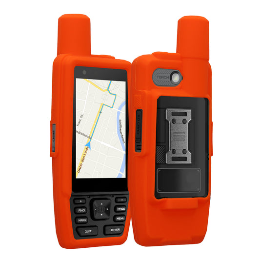 kwmobile Hülle für Garmin GPSMAP H1 Schutzhülle - Hülle für GPS Handgerät - Case in Orange Orange  