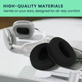 kwmobile Ohr Polster für Sennheiser HD400S / HD450SE / HD458BT Ohrpolster - Ersatz Ohrpolster - Kopfhörer Ersatzteile - Kopfhörer Ersatzpolster für Over Ear Headphones
