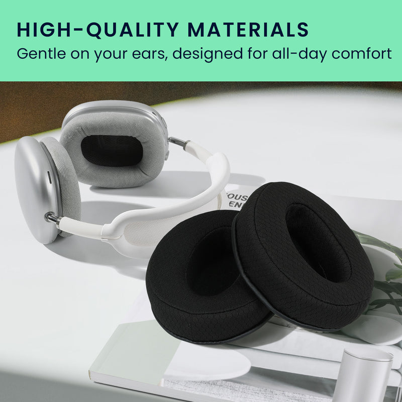 kwmobile Ohr Polster für Sennheiser HD400S / HD450SE / HD458BT Ohrpolster - Ersatz Ohrpolster - Kopfhörer Ersatzteile - Kopfhörer Ersatzpolster für Over Ear Headphones