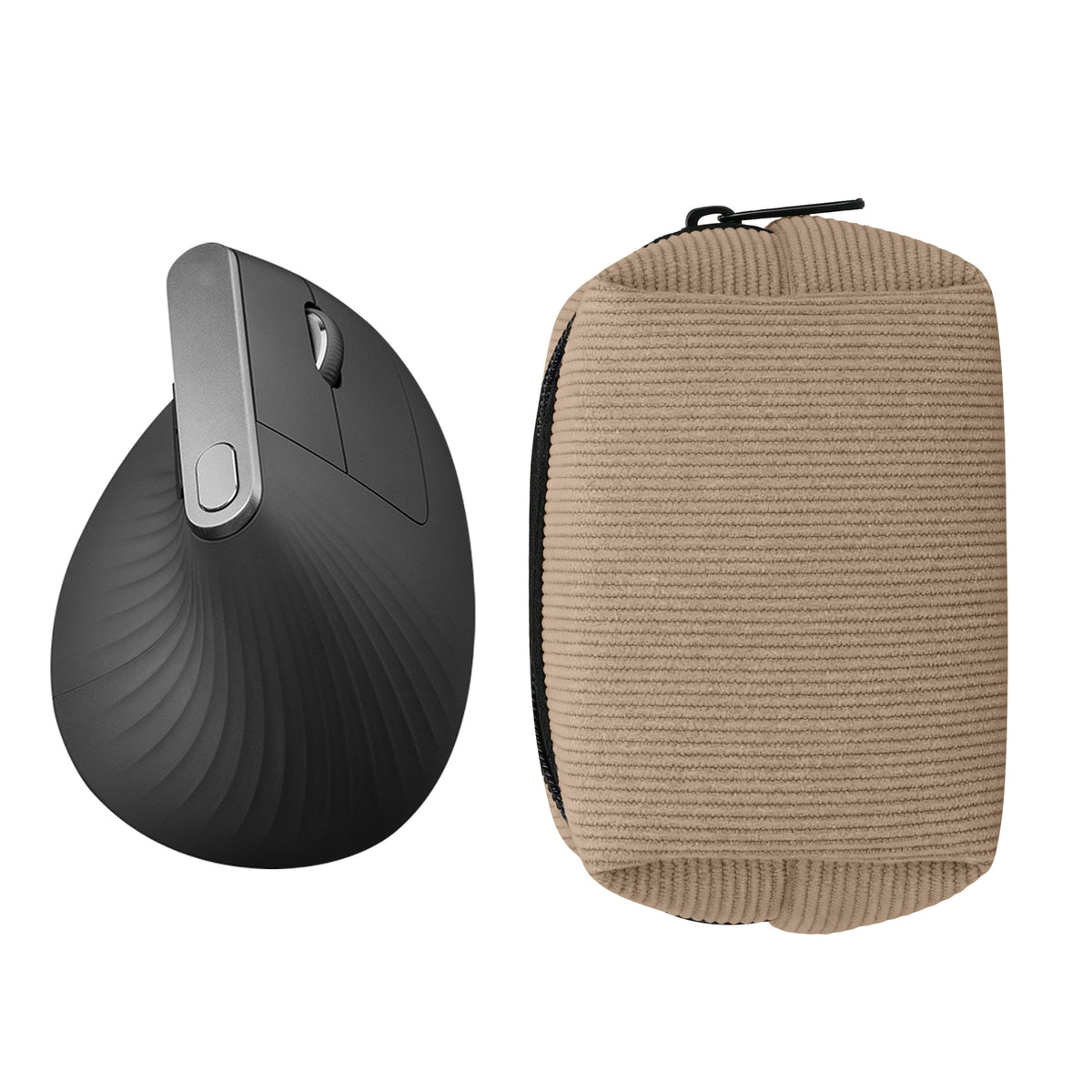 Logitech Lift / MX Vertical / Anker Vertical Cord Mausbezug Beige