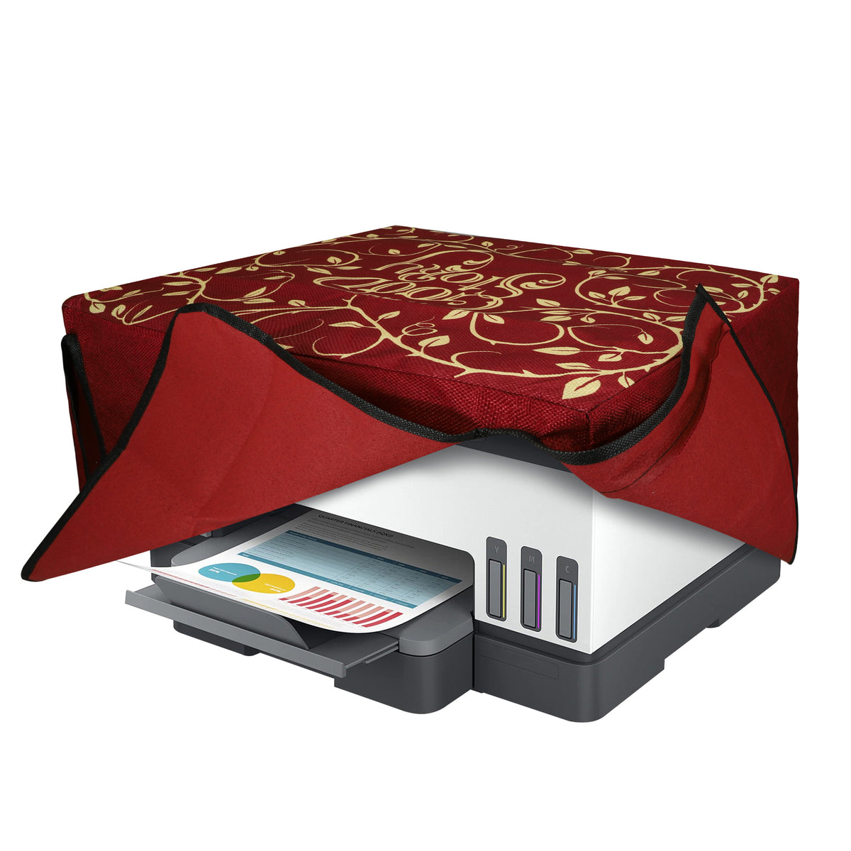 HP Smart Tank 7305 Leinen Staubschutzhülle Gelb