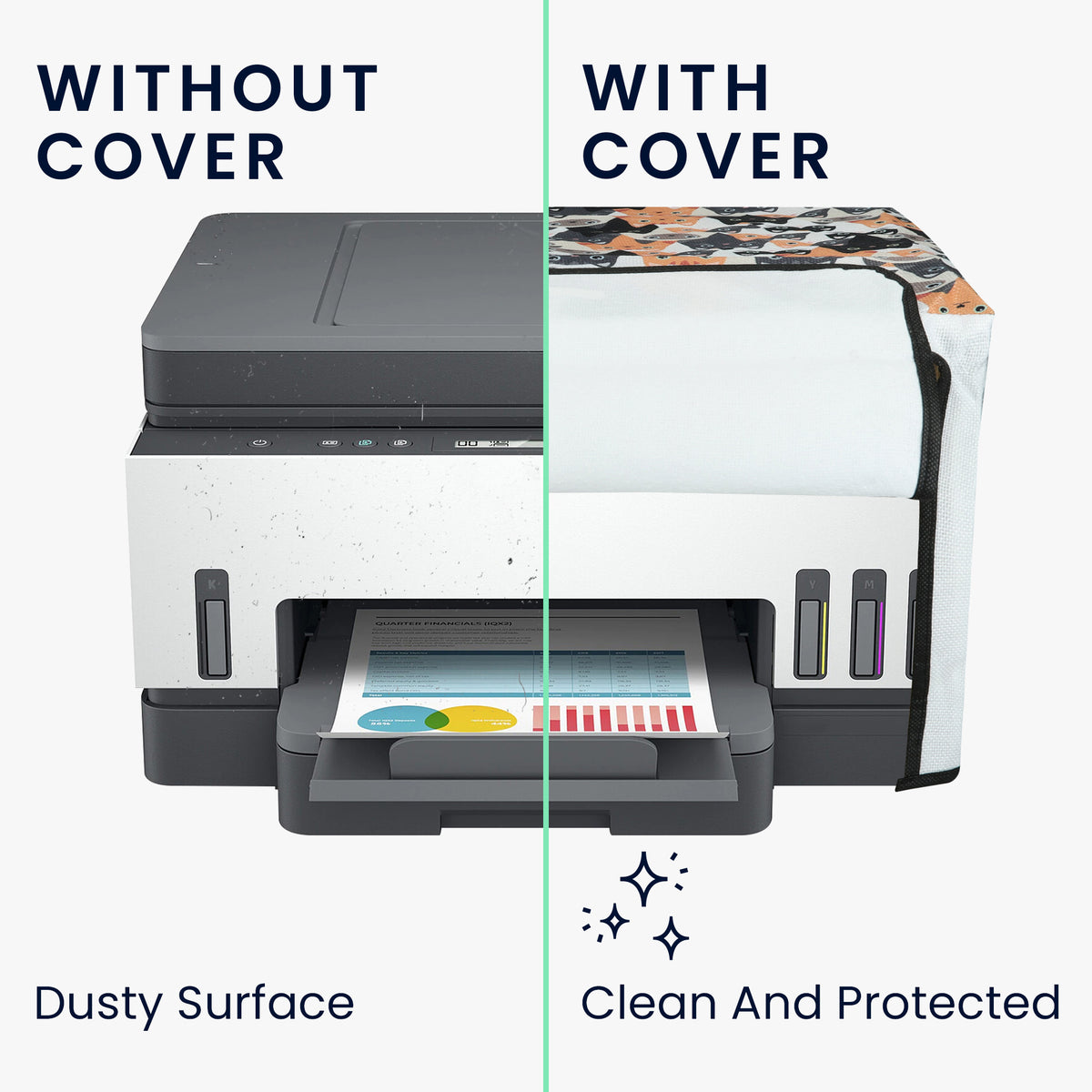 HP Smart Tank 7305 Staubschutzhülle KWM000041LN002C