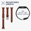 Google Pixel Watch Series 41mm / Pixel Watch 4 41mm Echtleder Ersatzarmband KWM000041MB001C